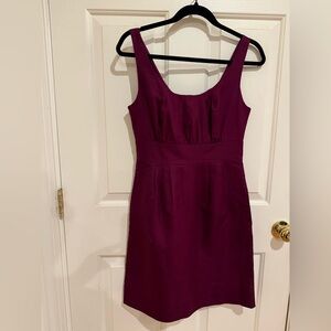 Elegant Plum Sleeveless Dress- J Cree size 2